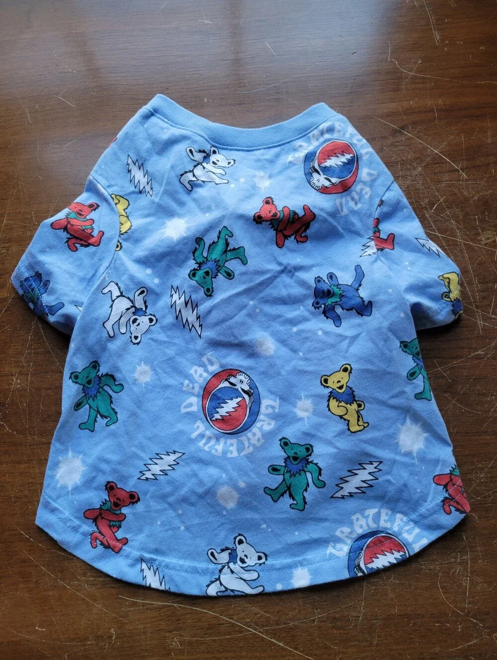 Grateful Dead Pet Shirt Size Medium 22-24